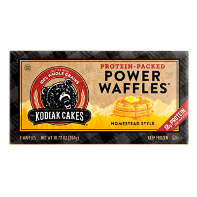 Kodiak Cakes Power Waffles Homestead Style, Waffles