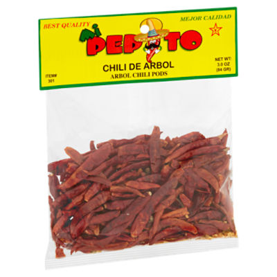 Mi Pepito Arbol Chili Pods, 3.0 oz Price Rite