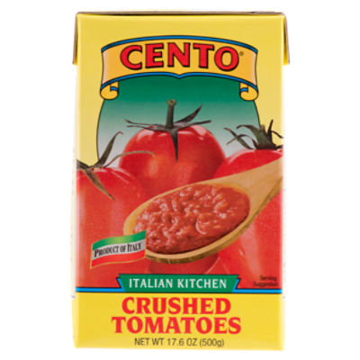 Cento Italian Kitchen Crushed Tomatoes, 17.6 oz ShopRite
