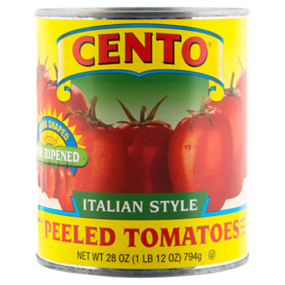 Cento Italian Style Whole Peeled Tomatoes with Basil Leaf, 28 oz ShopRite