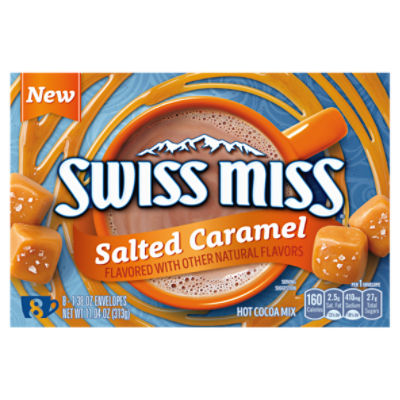 Swiss Miss Salted Caramel Hot Cocoa Mix, 1.38 oz, 8 count The Fresh