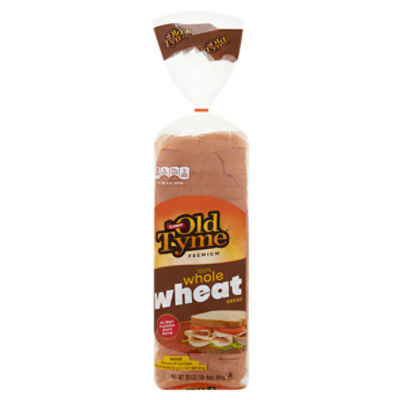 Schmidt Old Tyme Premium 100 Whole Wheat Bread, 20 oz The Fresh Grocer