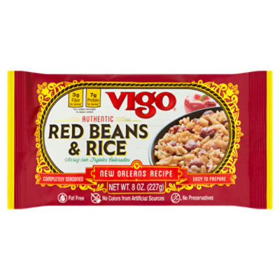 Vigo Authentic Red Beans & Rice, 8 oz ShopRite