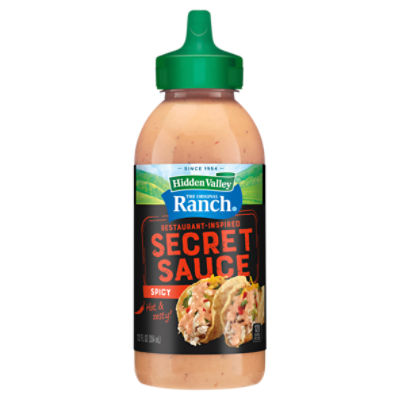 Hidden Valley The Original Ranch Secret Sauce, Spicy, 12 Fluid Ounce