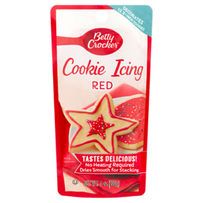 Betty Crocker Red Decorating Cookie Icing, 7 oz Fairway