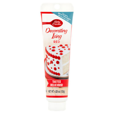 Betty Crocker Red, Decorating Icing