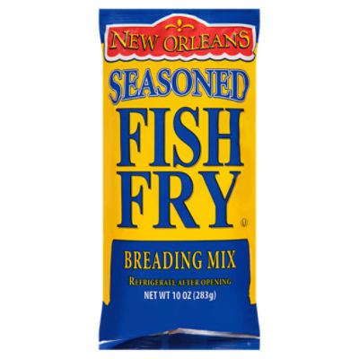 New Orleans Seasoned Fish Fry Breading Mix, 10 oz The Fresh Grocer
