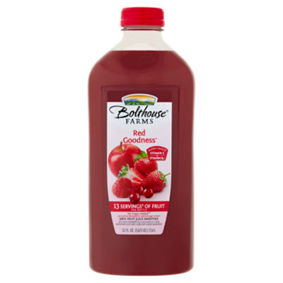 Bolthouse Farms Red Goodness 100 Fruit Juice Smoothie, 52 fl oz