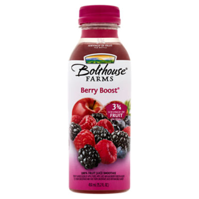 Bolthouse Farms Berry Boost 100 Fruit Juice Smoothie, 15.2 fl oz
