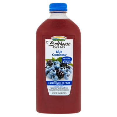 Bolthouse Farms Blue Goodness 100 Fruit Juice Smoothie, 52 fl oz