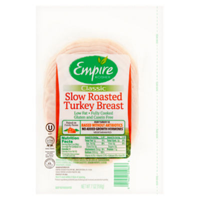 Empire Kosher Classic Slow Roasted Turkey Breast, 7 oz Fairway