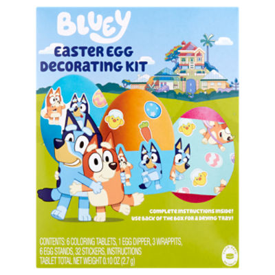 Bluey Easter Egg Decorating Kit Dearborn