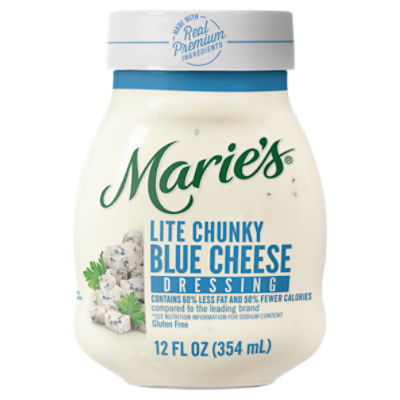 Marie's Lite Chunky Blue Cheese, Dressing + Dip