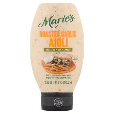 Marie's Roasted Garlic Aioli, 18 fl oz