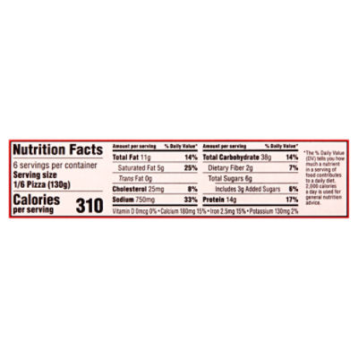 Digiorno Pepperoni Pizza Nutrition Label Besto Blog