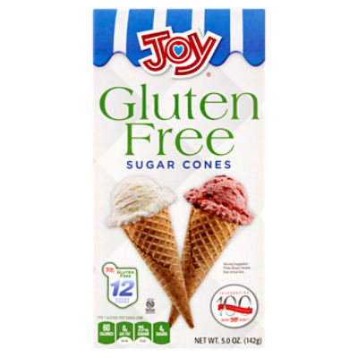 Joy Gluten Free Sugar Cones, 12 count, 5.0 oz ShopRite