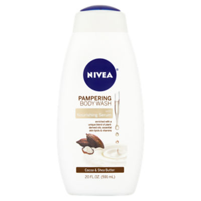 Nivea Cocoa & Shea Butter Pampering, Body Wash