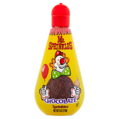 Mr. Sprinkles Chocolate Sprinkles, 6 oz
