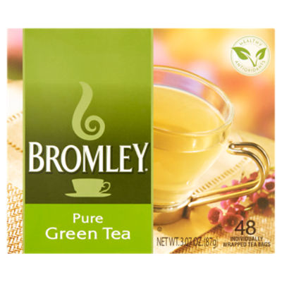 Bromley Pure Green Tea, Tea Bags