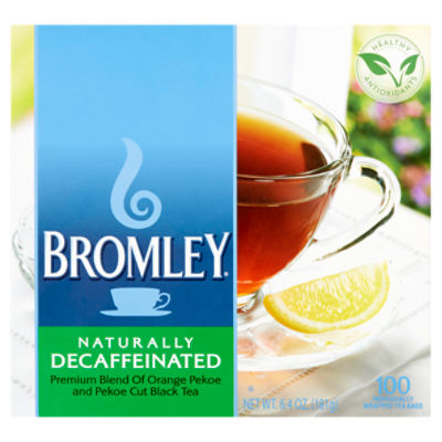 Bromley Naturally Decaffeinated, Tea Bags