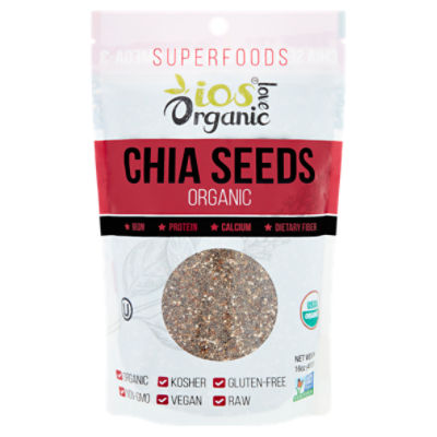 IOS Love Organic Superfoods Chia Seeds, 16 oz ShopRite