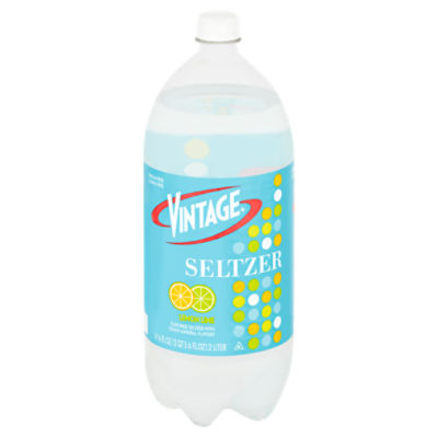 Vintage Lemon Lime Seltzer, 67.6 fl oz ShopRite