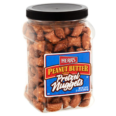 Herr's Peanut Butter Filled, Pretzel Nuggets