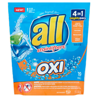 All Oxi with Stainlifters, Detergent