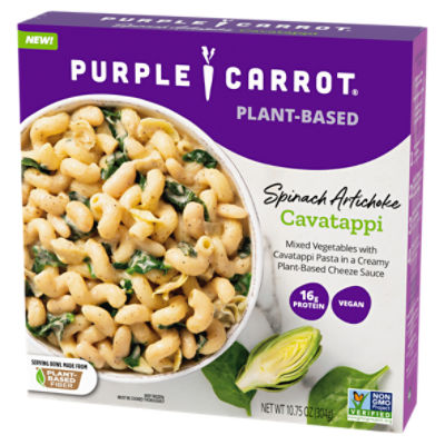 Purple Carrot Spinach Artichoke Cavatappi, 10.75 oz ShopRite