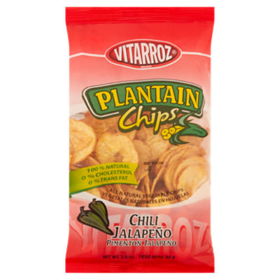 Vitarroz Chili Jalapeño Plantain Chips, 3.5 oz ShopRite