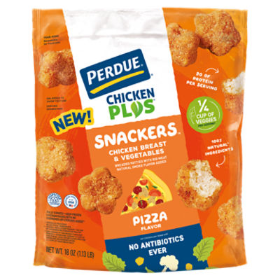 Perdue Chicken Plus Snackers Pizza Flavor Chicken Breast & Vegetables