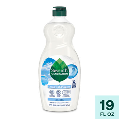 Seventh Generation Dish Liquid Soap Free & Clear liquid soap, 19 oz