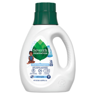 Seventh Generation Free & Clear Baby Laundry Detergent, 30 loads, 45 fl
