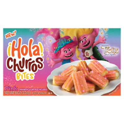 Hola Churros Pink Cinnamon Sugar Bites, 8 oz ShopRite