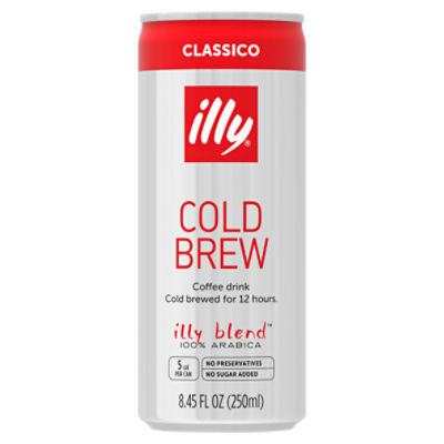 illy Classico Cold Brew Coffee Drink, 8.45 fl oz ShopRite