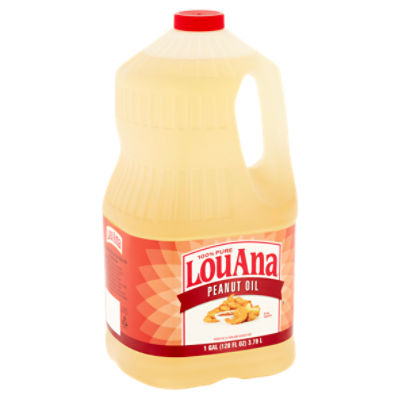LouAna 100 Pure Peanut Oil, 1 Gallon