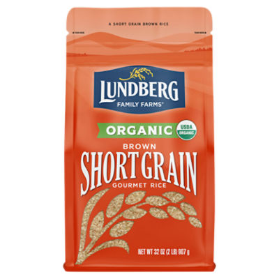 Lundberg Family Farms 2LB OG BROWN SHORT GRAIN RICE ShopRite
