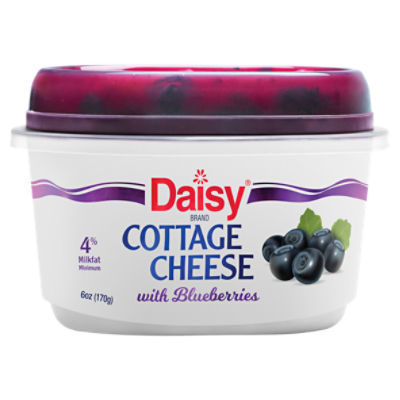 Daisy Cottage Cheese with Blueberries, 6 oz The Fresh Grocer