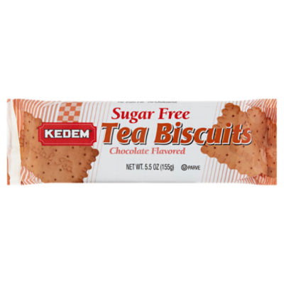 Kedem Sugar Free Chocolate Flavored Tea Biscuits, 5.5 oz Fairway