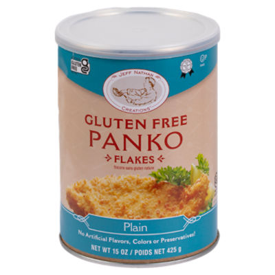 Jeff Nathan Creations Gluten Free Plain Panko Flakes, 15 oz