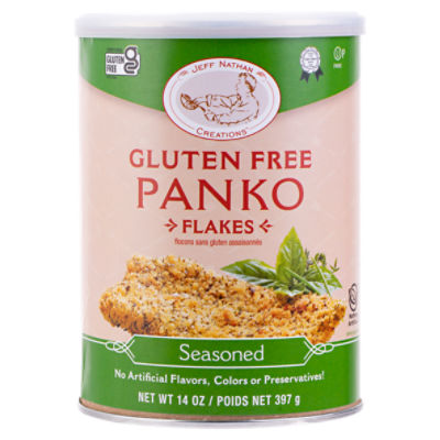 Jeff Nathan Creations Gluten Free Seasoned Panko Flakes, 14 oz Fairway