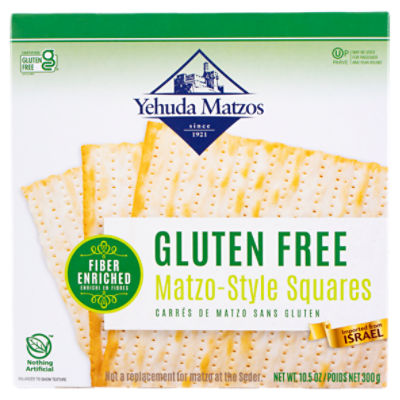 Yehuda Matzos Gluten Free MatzoStyle Squares, 10.5 oz ShopRite