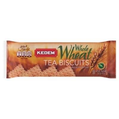 Kedem Whole Wheat Tea Biscuits, 5.2 oz ShopRite