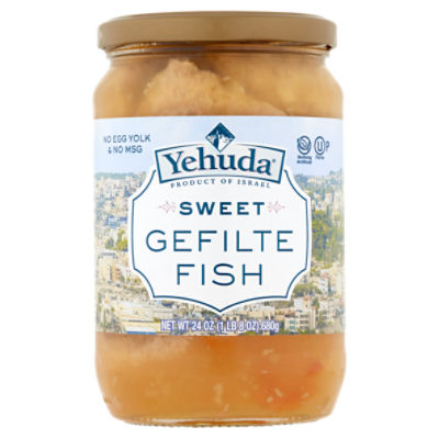 Yehuda Sweet Gefilte Fish, 24 oz ShopRite