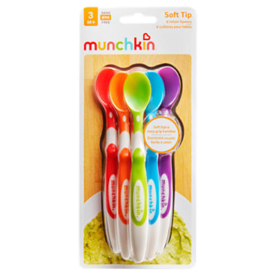 Munchkin SoftTip 3 M+, Infant Spoons