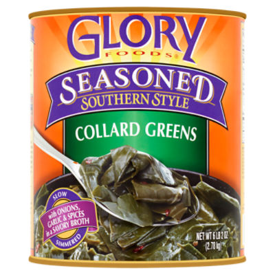 Glory Foods Seasoned Southern Style, Collard Greens