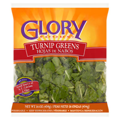 Glory Foods Turnip Greens, 16 oz ShopRite
