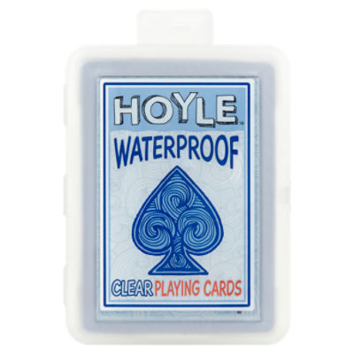 Hoyle Waterproof Clear, Playing Cards