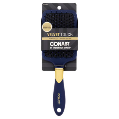 Conair Velvet Touch Detangle & Style Hair Brush