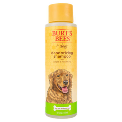Burt's Bees Deodorizing Shampoo for Dogs with Apple & Rosemary, 16 fl